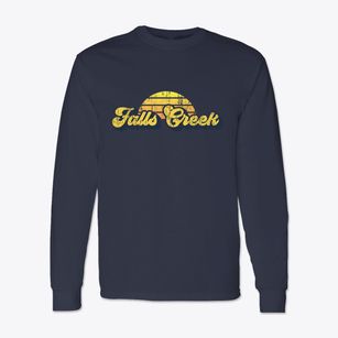 Falls Creek Pennsylvania Sublime Sunset Classic Long Sleeve T-Shirt