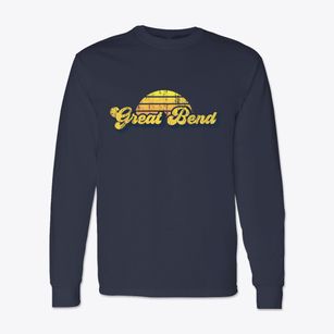 Great Bend New York Sublime Sunset Classic Long Sleeve T-Shirt
