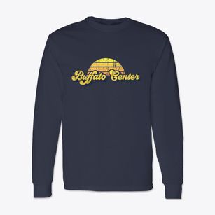 Buffalo Center Iowa Sublime Sunset Classic Long Sleeve T-Shirt