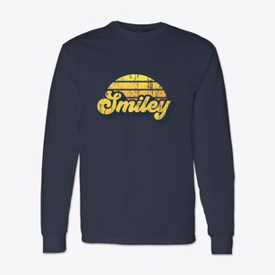 Smiley Texas Sublime Sunset Classic Long Sleeve T-Shirt