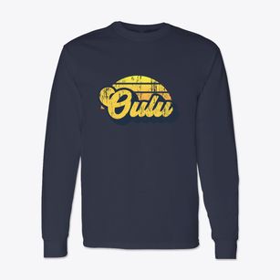 Oulu Wisconsin Sublime Sunset Classic Long Sleeve T-Shirt