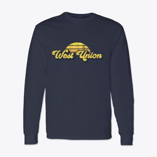 West Union New York Sublime Sunset Classic Long Sleeve T-Shirt