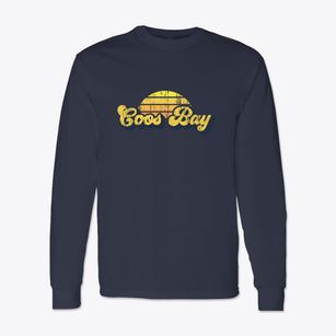 Coos Bay Oregon Sublime Sunset Classic Long Sleeve T-Shirt