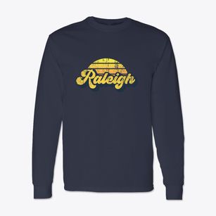 Raleigh North Dakota Sublime Sunset Classic Long Sleeve T-Shirt