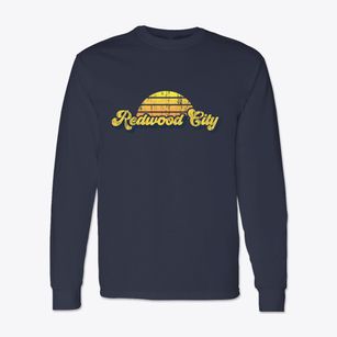 Redwood City California Sublime Sunset Classic Long Sleeve T-Shirt