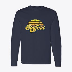 Stafford Connecticut Sublime Sunset Classic Long Sleeve T-Shirt