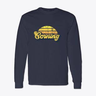 Corning New York Sublime Sunset Classic Long Sleeve T-Shirt