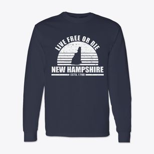  New Hampshire Sunset Classic Long Sleeve T-Shirt