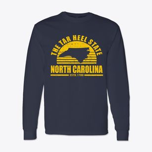  North Carolina Sunset Classic Long Sleeve T-Shirt