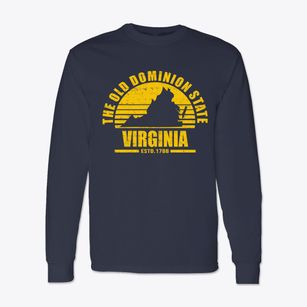  Virginia Sunset Classic Long Sleeve T-Shirt