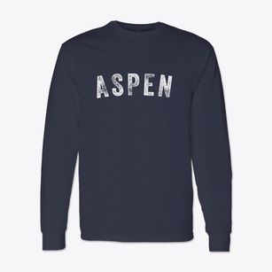 Aspen Colorado Timeless Retro Classic Long Sleeve T-Shirt