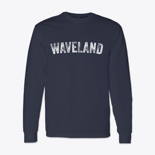 Waveland Mississippi Timeless Retro Classic Long Sleeve T-Shirt