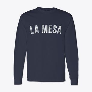 La Mesa California Timeless Retro Classic Long Sleeve T-Shirt