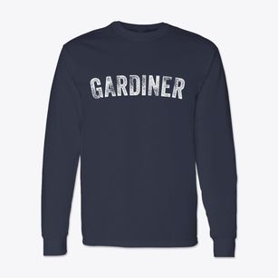 Gardiner New York Timeless Retro Classic Long Sleeve T-Shirt