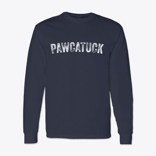 Pawcatuck Connecticut Timeless Retro Classic Long Sleeve T-Shirt