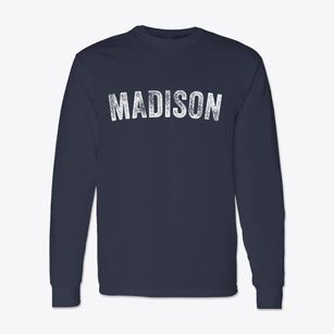 Madison Maine Timeless Retro Classic Long Sleeve T-Shirt