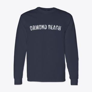 Ormond Beach Florida Timeless Retro Classic Long Sleeve T-Shirt