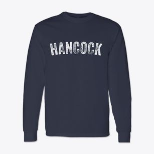 Hancock New York Timeless Retro Classic Long Sleeve T-Shirt