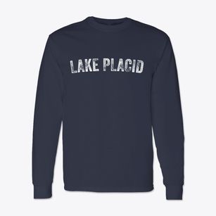 Lake Placid New York Timeless Retro Classic Long Sleeve T-Shirt