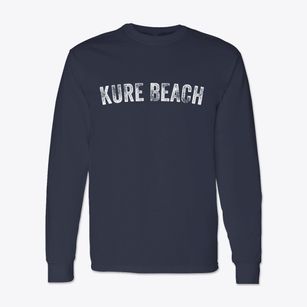 Kure Beach North Carolina Timeless Retro Classic Long Sleeve T-Shirt