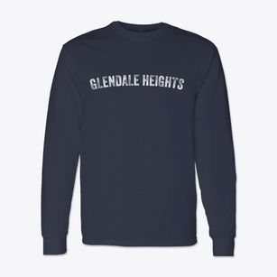 Glendale Heights Illinois Timeless Retro Classic Long Sleeve T-Shirt