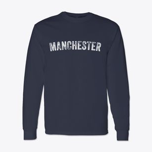 Manchester Ohio Timeless Retro Classic Long Sleeve T-Shirt