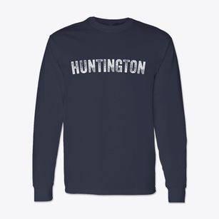 Huntington Utah Timeless Retro Classic Long Sleeve T-Shirt