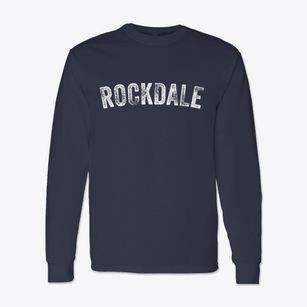 Rockdale Illinois Timeless Retro Classic Long Sleeve T-Shirt