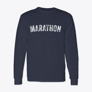Marathon New York Timeless Retro Classic Long Sleeve T-Shirt