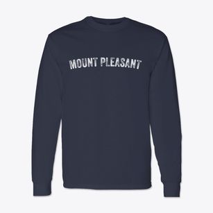 Mount Pleasant North Carolina Timeless Retro Classic Long Sleeve T-Shirt