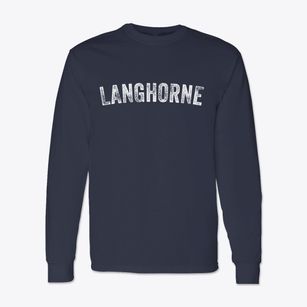 Langhorne Pennsylvania Timeless Retro Classic Long Sleeve T-Shirt