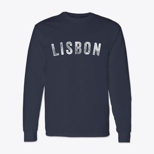 Lisbon New Hampshire Timeless Retro Classic Long Sleeve T-Shirt