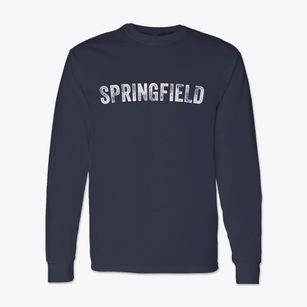 Springfield New York Timeless Retro Classic Long Sleeve T-Shirt