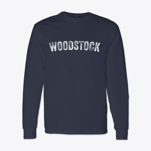 Woodstock Maine Timeless Retro Classic Long Sleeve T-Shirt