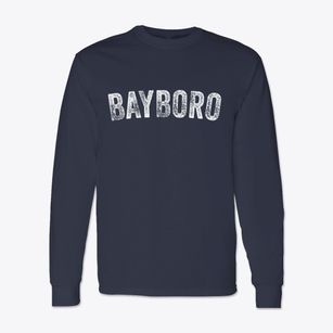 Bayboro North Carolina Timeless Retro Classic Long Sleeve T-Shirt
