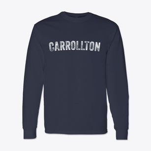 Carrollton New York Timeless Retro Classic Long Sleeve T-Shirt