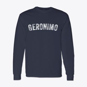 Geronimo Oklahoma Timeless Retro Classic Long Sleeve T-Shirt