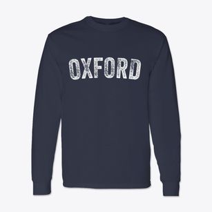 Oxford New Jersey Timeless Retro Classic Long Sleeve T-Shirt