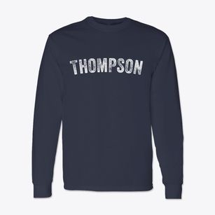 Thompson North Dakota Timeless Retro Classic Long Sleeve T-Shirt
