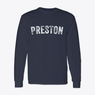 Preston Iowa Timeless Retro Classic Long Sleeve T-Shirt
