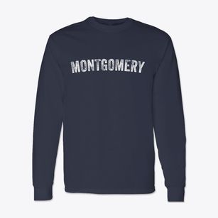 Montgomery Texas Timeless Retro Classic Long Sleeve T-Shirt