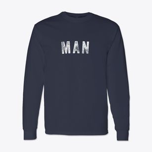 Man West Virginia Timeless Retro Classic Long Sleeve T-Shirt