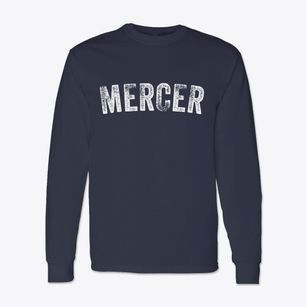 Mercer Maine Timeless Retro Classic Long Sleeve T-Shirt