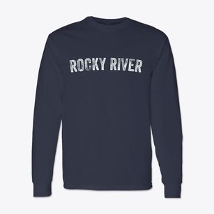 Rocky River Ohio Timeless Retro Classic Long Sleeve T-Shirt