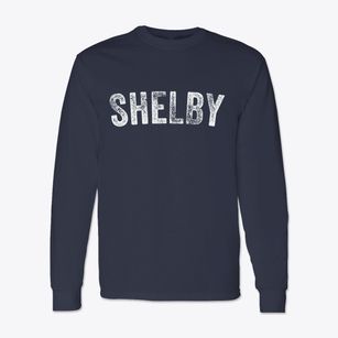 Shelby North Carolina Timeless Retro Classic Long Sleeve T-Shirt