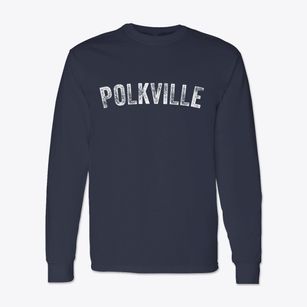 Polkville North Carolina Timeless Retro Classic Long Sleeve T-Shirt