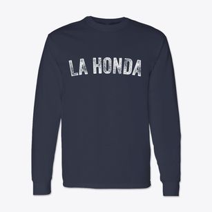 La Honda California Timeless Retro Classic Long Sleeve T-Shirt