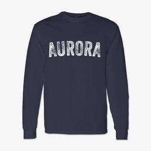 Aurora North Carolina Timeless Retro Classic Long Sleeve T-Shirt