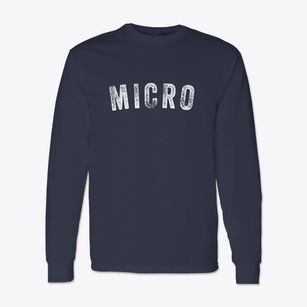 Micro North Carolina Timeless Retro Classic Long Sleeve T-Shirt