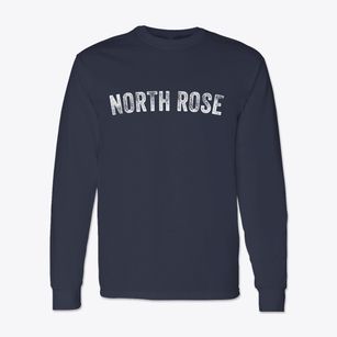 North Rose New York Timeless Retro Classic Long Sleeve T-Shirt